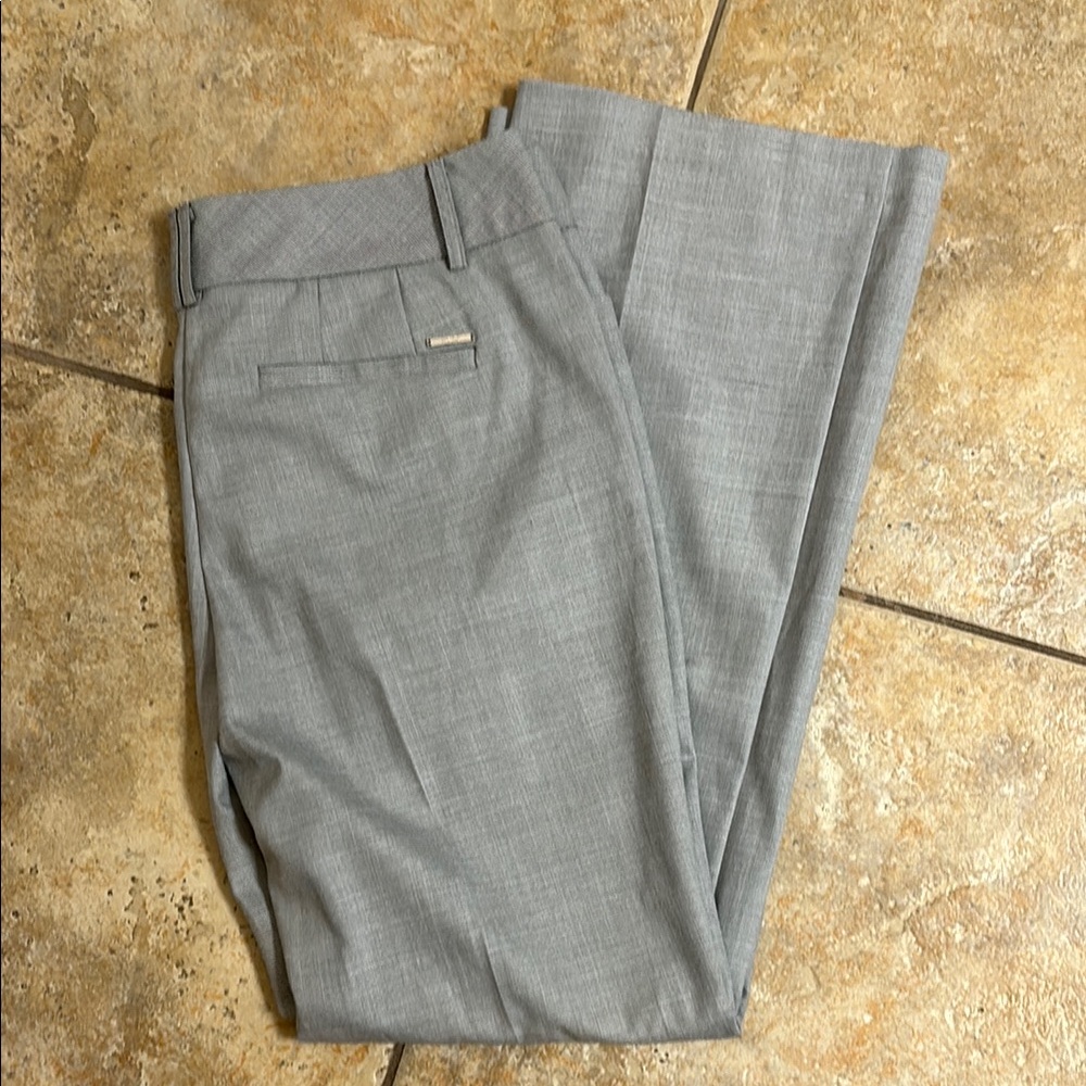 Brand new, with tags, gray dress slacks with stretch